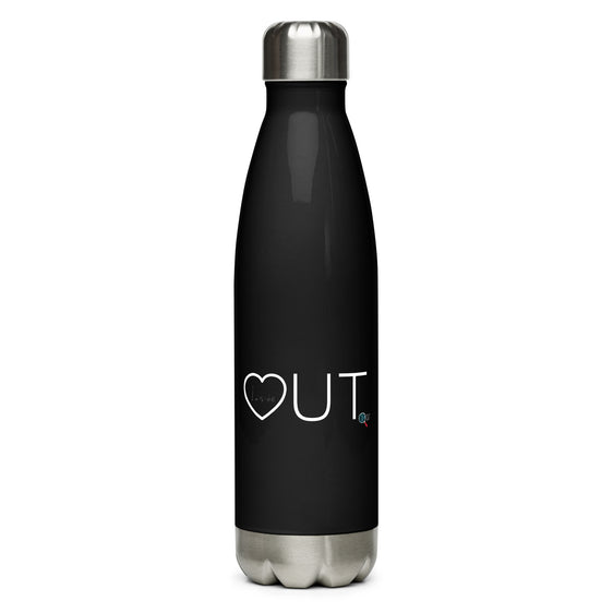 It's What's Inside That Counts- Stainless steel water bottle