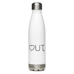 It's What's Inside That Counts- Stainless steel water bottle