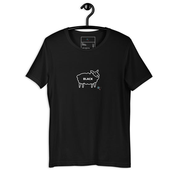 Black Sheep- Unisex t-shirt